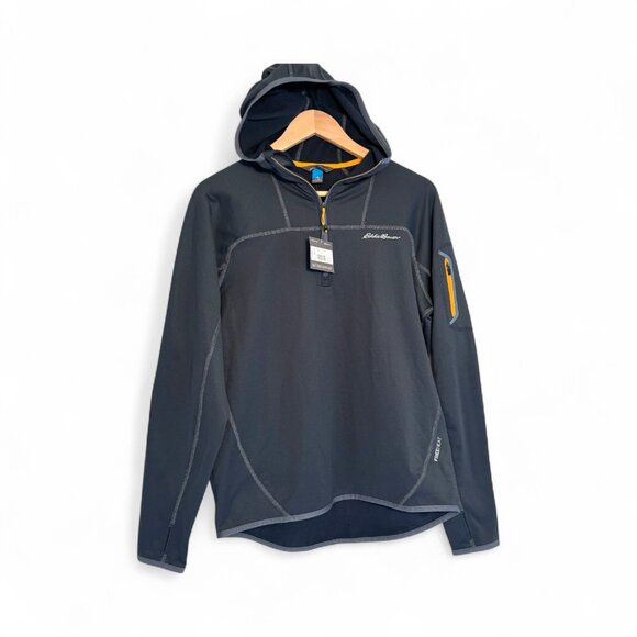 Eddie Bauer First Ascent Men’s Hooded Pullover Size M – Performance Half Zip, NW - Picture 1 of 7